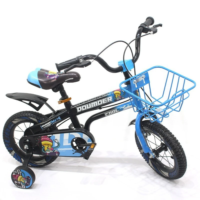 High Quality 12/14/16 Kids Bike Riding Auxiliary Wheels Multi Color Kids Mountain Bicycle