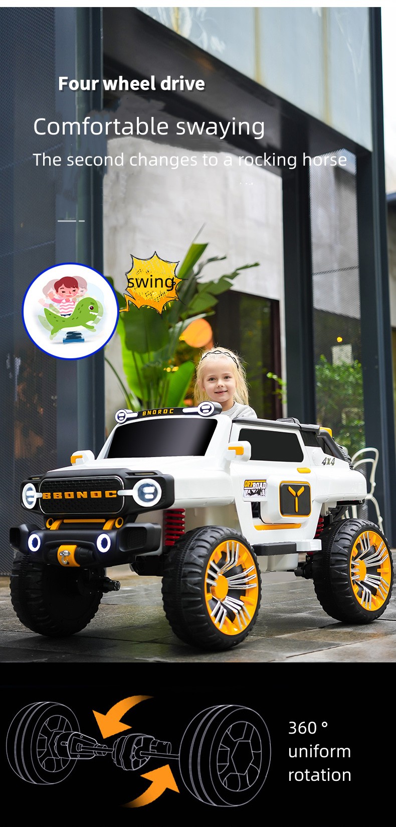 smart self balancing electric scooter