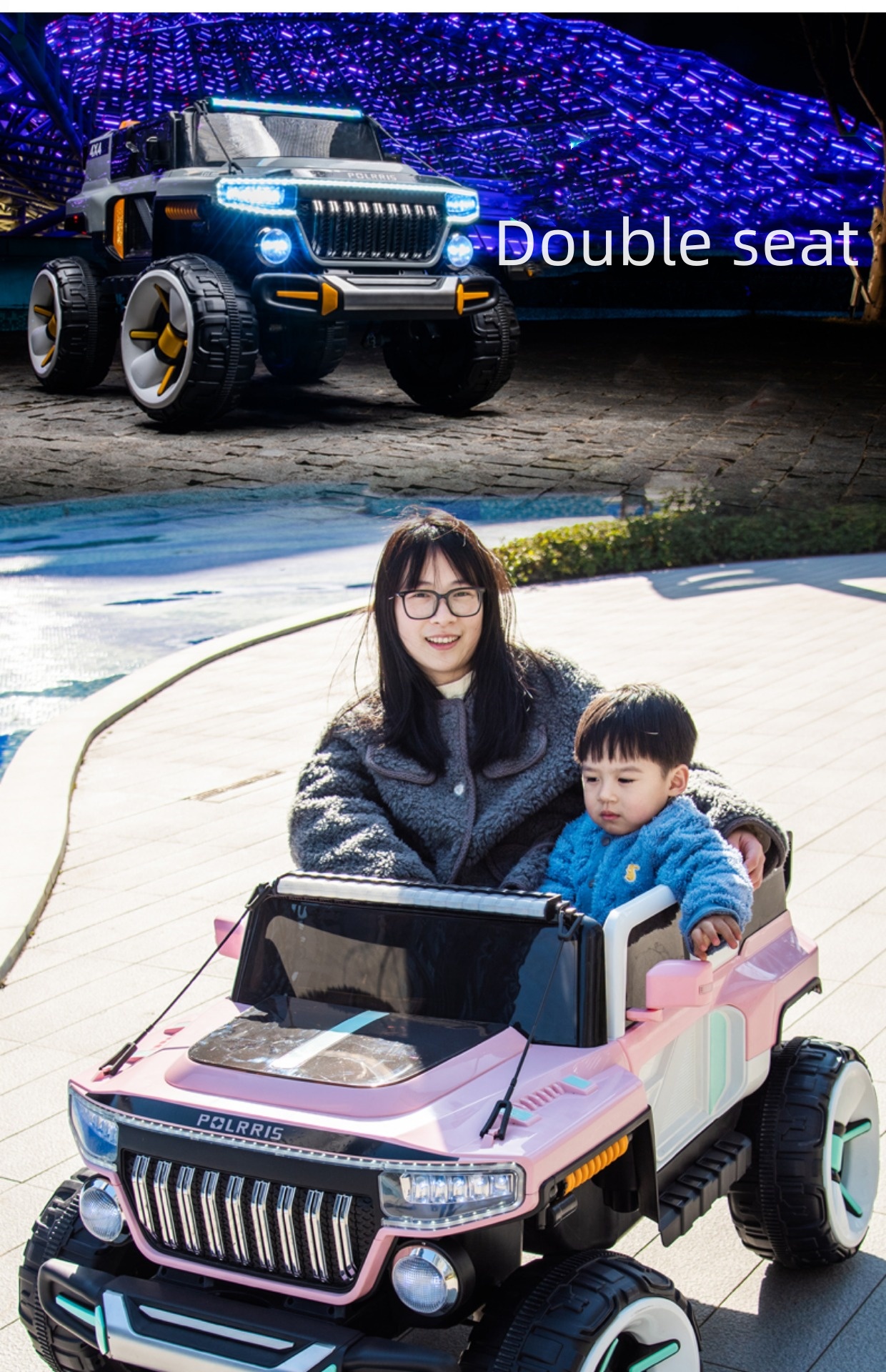 New products  kids electric car battery ride on car on sale  push stroller    electric 24v 4 engine battery toy  baby kids car