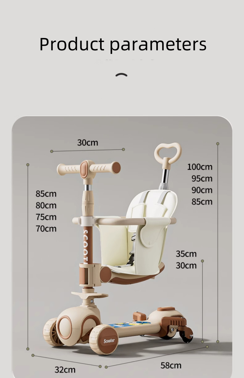 3 wheel mobility electric scooter